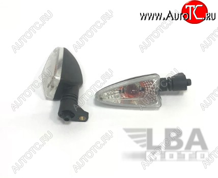 2 539 р. Поворотники Triumph Daytona 675 675R 09-16, Street Triple 675 07-13 ПередЗад  пм-00016014  с доставкой в г. Майкоп
