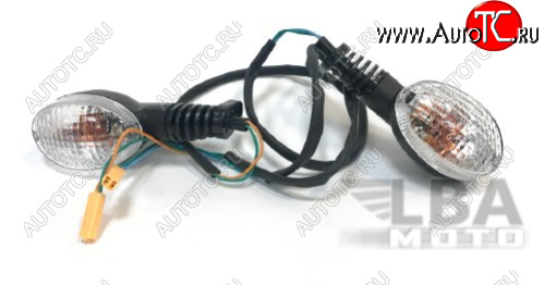 2 539 р. Поворотники Kawasaki Ninja 250 08-12 ПередЗад  пм-00016015  с доставкой в г. Майкоп