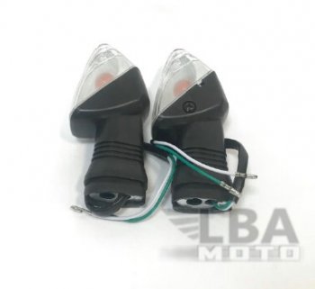 2 539 р. Поворотники Kawasaki Ninja ZX-6R, ZX-10R, Z1000, Z750, KLE 650 Versys Задние  пм-00016016  с доставкой в г. Майкоп. Увеличить фотографию 1