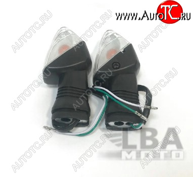 2 539 р. Поворотники Kawasaki Ninja ZX-6R, ZX-10R, Z1000, Z750, KLE 650 Versys Задние  пм-00016016  с доставкой в г. Майкоп
