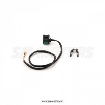 200 р. Кнопка стартера с креплением на руль квадратная SM-PARTS  020340-290-6105  с доставкой в г. Майкоп. Увеличить фотографию 1
