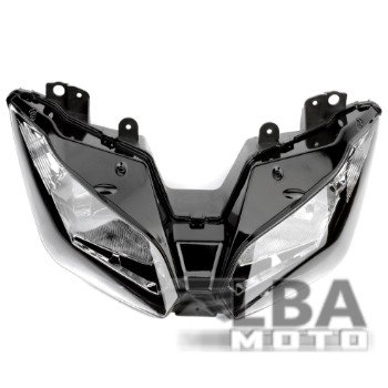 9 849 р. Фара для мотоцикла Kawasaki Ninja 300 13-17, Ninja 250 13-17, KLE6501000 15-17  пм-00006850  с доставкой в г. Майкоп. Увеличить фотографию 1