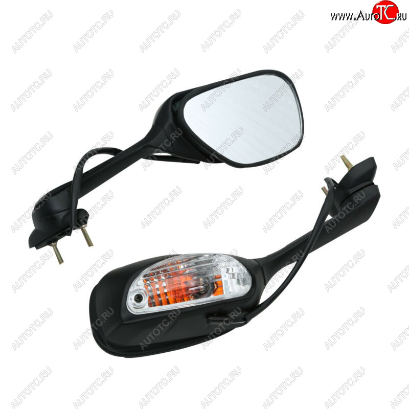 5 409 р. Зеркала для мотоцикла Suzuki GSX-R600750 11-23, GSX-R1000 09-16 с поворотниками  пм-00002254  с доставкой в г. Майкоп