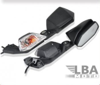 6 809 р. Зеркала для мотоцикла Kawasaki Ninja ZX-10R 08-10 с поворотниками  пм-00002901  с доставкой в г. Майкоп. Увеличить фотографию 1