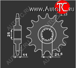1 199 р. PBR Звезда передняя 2142 C16  64 777  с доставкой в г. Майкоп