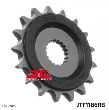 1 399 р. Звезда цепного привода JTF1186 17RB  jtf1186.17rb  с доставкой в г. Майкоп. Увеличить фотографию 1