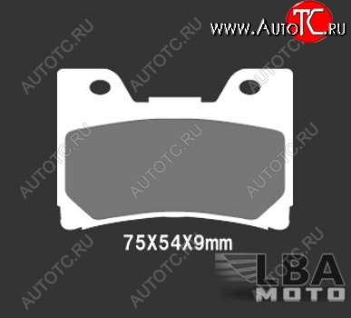 2 699 р. Тормозные колодки Nissin 2P-251NS (251)  28 556  с доставкой в г. Майкоп