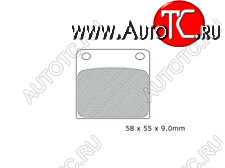 959 р. Тормозные колодки Parts Unlimited TSRP-639645 (DP203)  пм-00017406  с доставкой в г. Майкоп