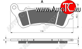 2 779 р. Тормозные колодки Gold-Fren 257 S33  257 s33  с доставкой в г. Майкоп