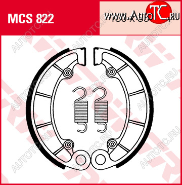 4 819 р. Тормозные колодки TRW MCS822  mcs822  с доставкой в г. Майкоп