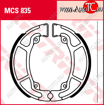 3 719 р. Тормозные колодки TRW MCS835  mcs835  с доставкой в г. Майкоп