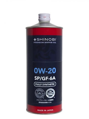 1 139 р. Масло моторное синтетическое SHINOBI SPGF-6A 0W-20 1L SHINOBI SH0003  с доставкой в г. Майкоп. Увеличить фотографию 1