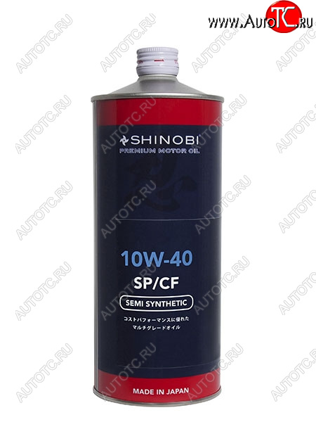 1 059 р. Масло моторное полусинтетическое SHINOBI SPCF 10W-40 1L SHINOBI SH0025  с доставкой в г. Майкоп