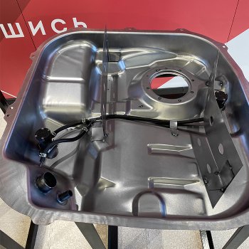 Топливный бак (645х690х245), (Дизель + Бензин), (антикоррозия) сталь ORKA Ford Transit Custom дорестайлинг (2012-2018)