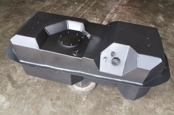 40 999 р. Топливный бак (под штатную защиту) 75 литров из алюминия (стагер) Mitsubishi L200 4  дорестайлинг (2006-2014)  с доставкой в г. Майкоп. Увеличить фотографию 7