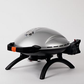 50 899 р. Гриль газовый O-GRILL 900МT bicolor черный-серебристый (в комплекте адаптер тип А)  900mt_silver  с доставкой в г. Майкоп. Увеличить фотографию 4
