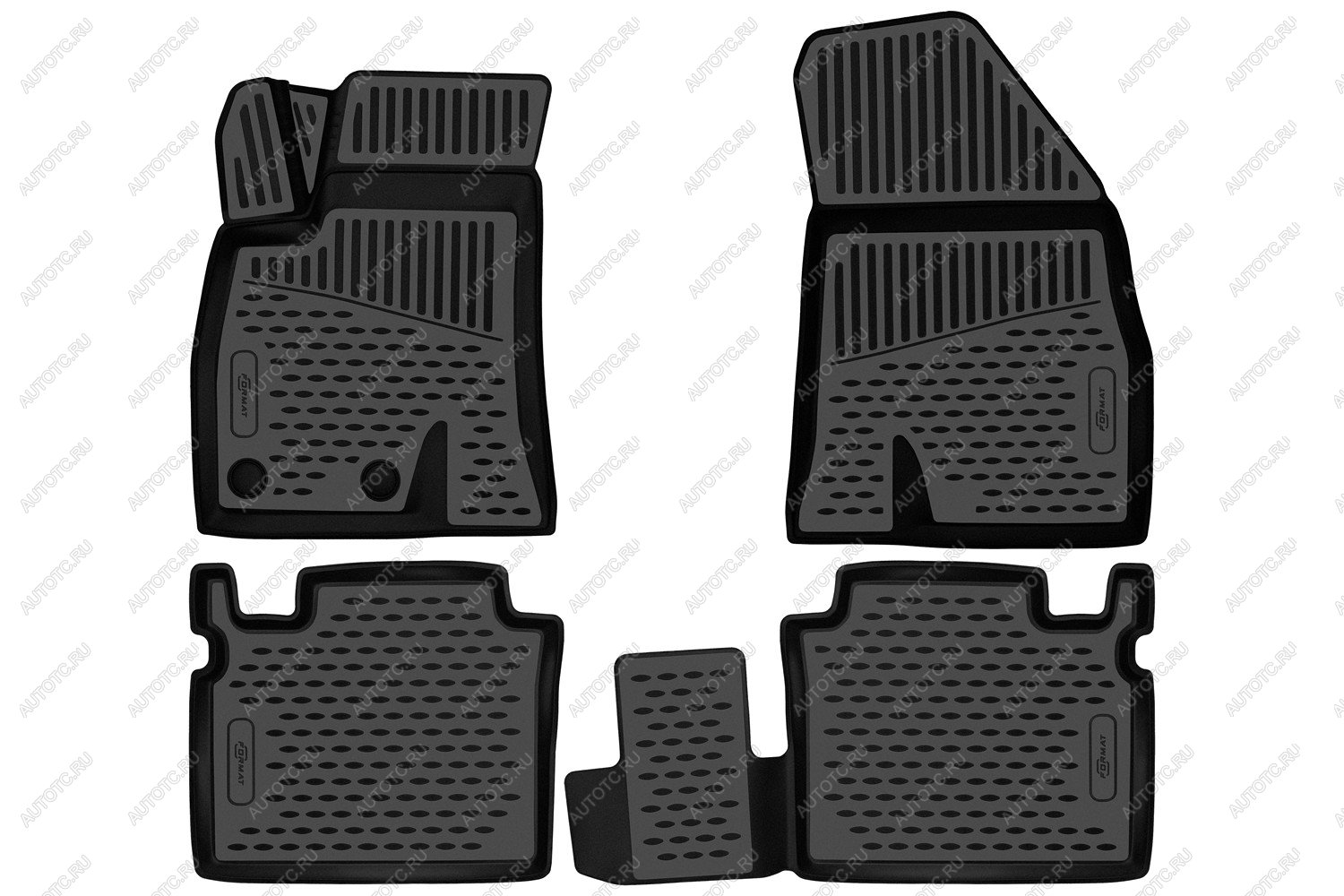 4 099 р. Коврики 3D в салон подходят для CHERY Arrizo 8 2022-, седан, 4шт. (ПУ, повышенная износостойкость)  Черри Арризо 8 FORMAT format.3da70160210k  с доставкой в г. Майкоп