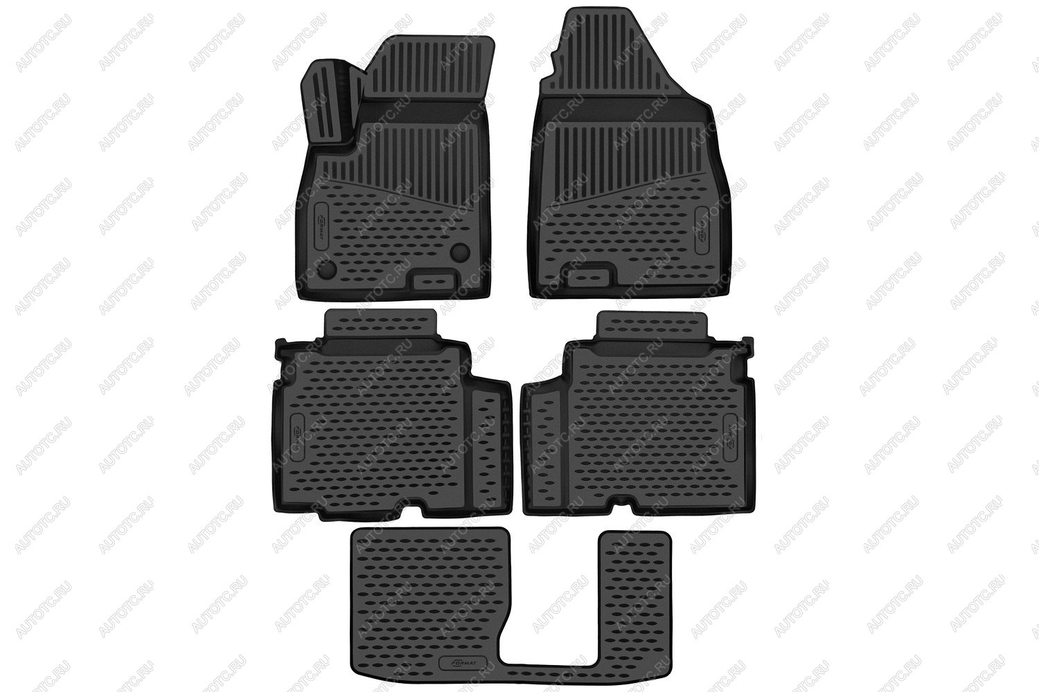 5 799 р. Коврики 3D в салон подходят для JETOUR X90 Plus 2023-, (7 мест) 5шт. (ПУ, повышенная износостойкость)  Джитур X90 Плюс FORMAT format.3dan0579210k  с доставкой в г. Майкоп