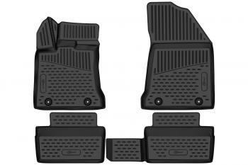 4 099 р. Коврики 3D в салон подходят для GEELY Emgrand 7 SS11 2023-, 4шт. (ПУ, повышенная износостойкость)  Джили Эмгранд 7 CC11 FORMAT format.3dan0470210k  с доставкой в г. Майкоп. Увеличить фотографию 1