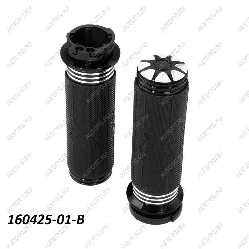 3 419 р. Грипсы на руль 25мм Harley-Davidson 1 КитайскиеЗапчасти пм-00025598  с доставкой в г. Майкоп