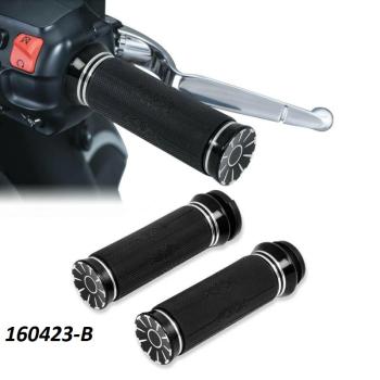 3 699 р. Грипсы на руль 25мм Harley-Davidson 2 КитайскиеЗапчасти пм-00025599  с доставкой в г. Майкоп. Увеличить фотографию 2