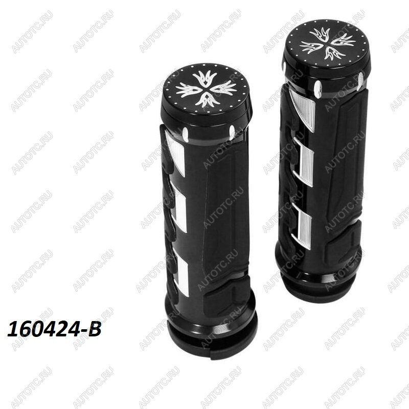 3 699 р. Грипсы на руль 25мм Harley-Davidson 2 КитайскиеЗапчасти пм-00025599  с доставкой в г. Майкоп