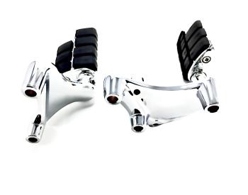 5 999 р. Подножки задние комплект Harley-Davidson XL883, XL1200 14-22 КитайскиеЗапчасти пм-00025601  с доставкой в г. Майкоп. Увеличить фотографию 2
