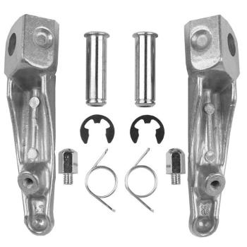 1 159 р. Подножки передние для мотоцикла Kawasaki ZX-6R 03-18, ZX-10R 04-10, ER-6F 06-16 КитайскиеЗапчасти пм-00001149  с доставкой в г. Майкоп. Увеличить фотографию 2