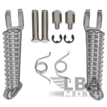 949 р. Подножки передние для мотоцикла Yamaha YZF-R1 98-14, YZF-R6 99-16 КитайскиеЗапчасти пм-00001147  с доставкой в г. Майкоп. Увеличить фотографию 1