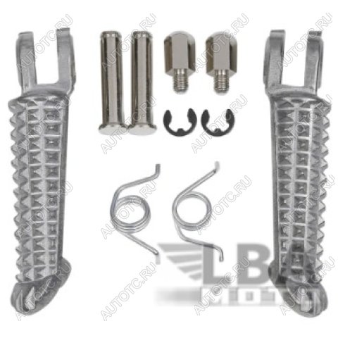 949 р. Подножки передние для мотоцикла Yamaha YZF-R1 98-14, YZF-R6 99-16 КитайскиеЗапчасти пм-00001147  с доставкой в г. Майкоп