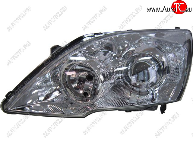 12 699 р. Левая фара (корректор, линзован) BODYPARTS  Honda CR-V  RE1,RE2,RE3,RE4,RE5,RE7 (2007-2010) дорестайлинг  с доставкой в г. Майкоп