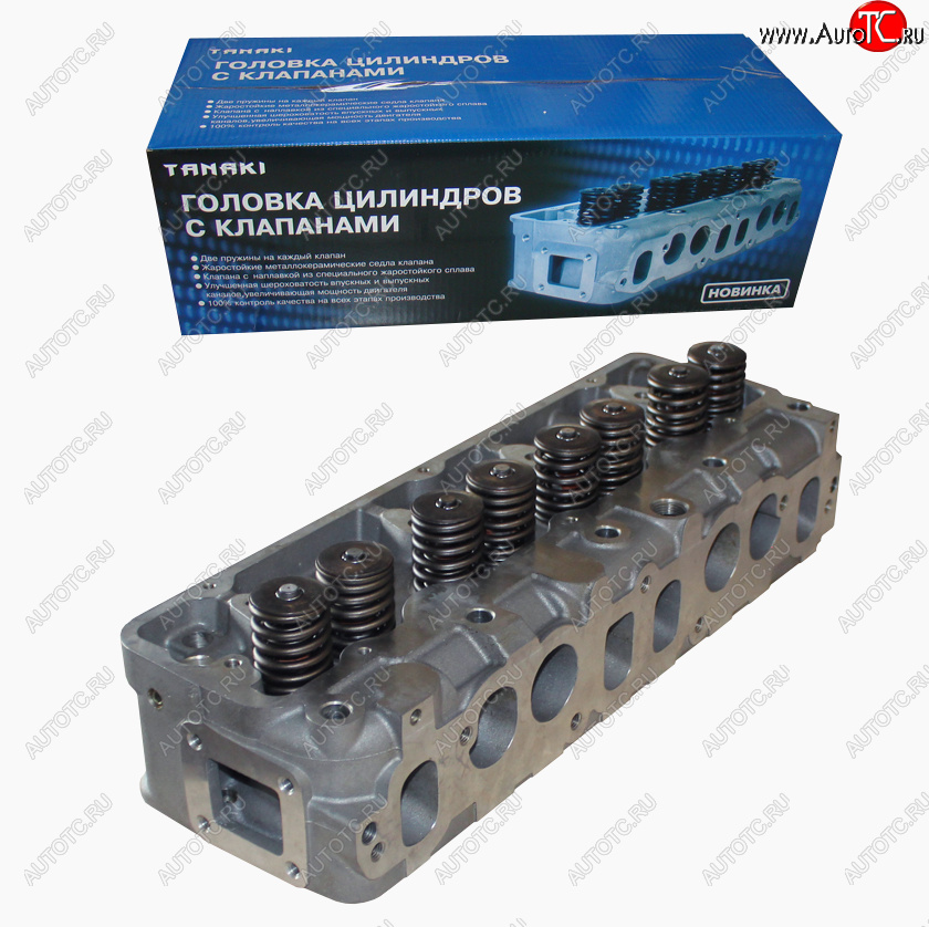 30 999 р. Головка блока цилиндров с клапанами УМЗ 4215 (АИ92газ) KENO-TANAKI   tkg-1003010-57 4215.1003010-70   с доставкой в г. Майкоп