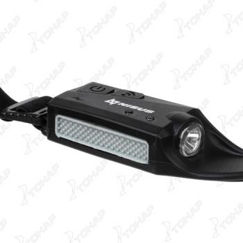 1 669 р. Фонарь налобный NISUS сенсорный LED-120 LM, COB-340 LM, IPX4, USB  n-fn-hl65  с доставкой в г. Майкоп. Увеличить фотографию 11