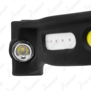 2 489 р. Фонарь налобный сенсорный LED-200 LM, COB-200LM, IPX4, USB  n-fn-hl76  с доставкой в г. Майкоп. Увеличить фотографию 2