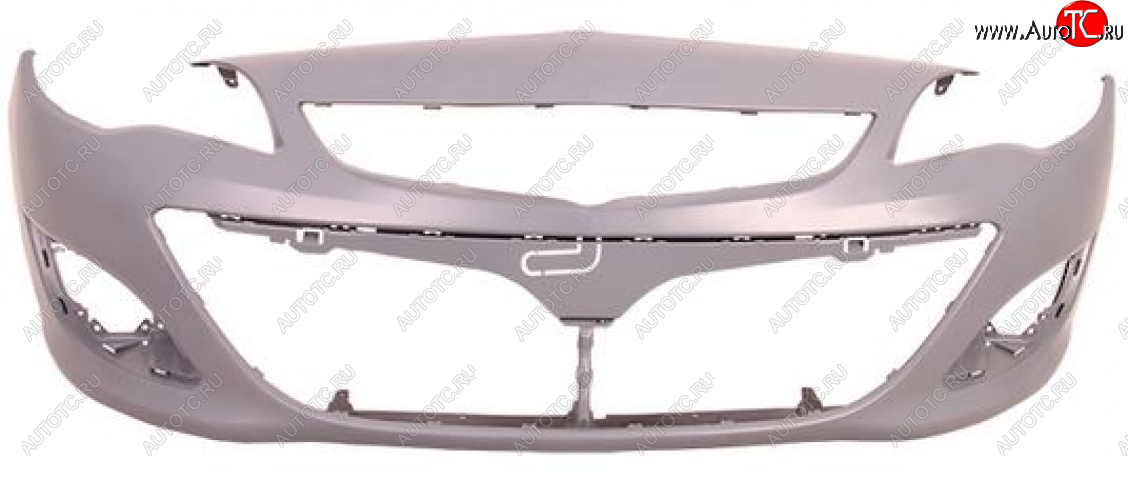5 349 р. ASTRA 12- БАМПЕР ПЕРЕДН БЕЗ ОТВ ПДАТЧ , ОМЫВАТ ФАР , ГРУНТ (Тайвань) BodyParts opast12-161  с доставкой в г. Майкоп