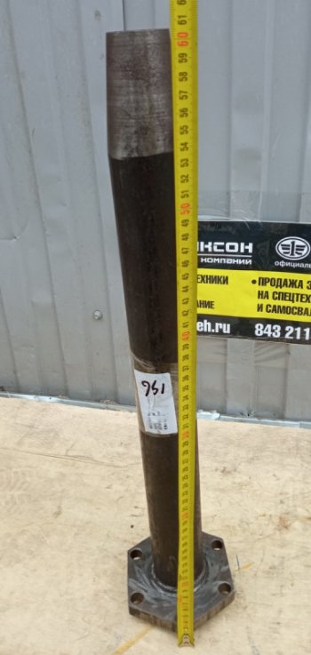 10 299 р. Вал натяжения гусеницы SD16 SHANTUI 16y-40-11200  с доставкой в г. Майкоп. Увеличить фотографию 4