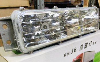 4 479 р. Фара противотуманная правая FAW J6 LED ЧЕРНАЯ FAW 3732020-53ab  с доставкой в г. Майкоп. Увеличить фотографию 2