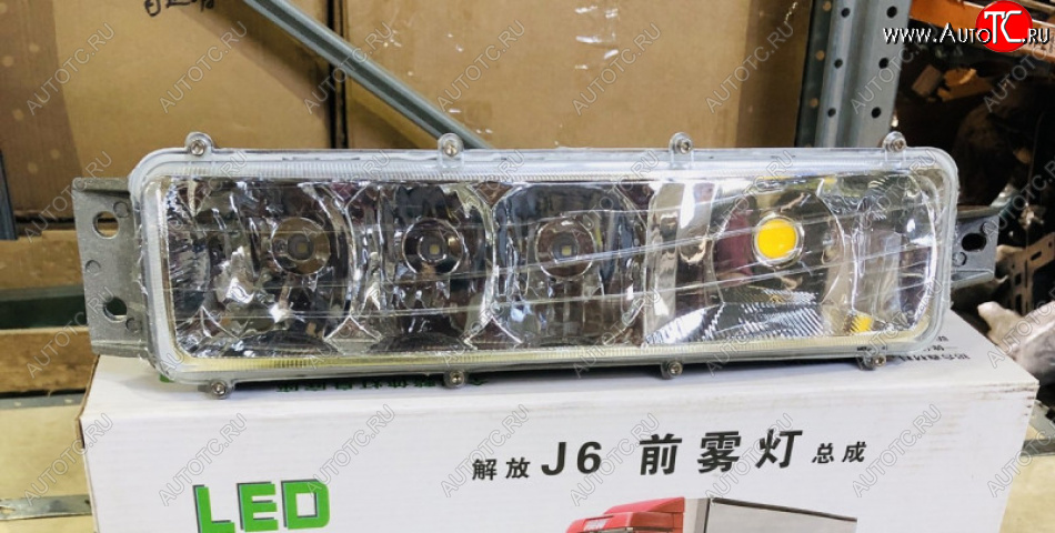 4 479 р. Фара противотуманная правая FAW J6 LED ЧЕРНАЯ FAW 3732020-53ab  с доставкой в г. Майкоп