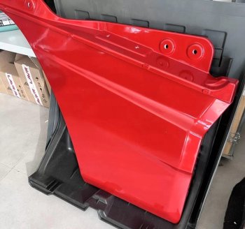 6 569 р. Накладка двери X3000 нижняя правая (красная) SHACMAN SHACMAN dz14251330152-red  с доставкой в г. Майкоп. Увеличить фотографию 2