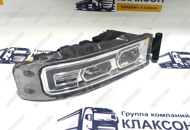 11 199 р. Фара противотуманная с поворотником левая LED HOWO T5G SITRAK 811w25320-6003  с доставкой в г. Майкоп