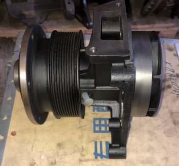 9 269 р. Насос водяной (помпа) SHAANXI F3000 E2 612600061603612600061497 VALMO VALMO 612600061603612600061497  с доставкой в г. Майкоп. Увеличить фотографию 4