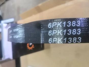 469 р. Ремень генератора 6PK1383 WP12 E5 VALMO0000412 VALMO 612630061037  с доставкой в г. Майкоп. Увеличить фотографию 2