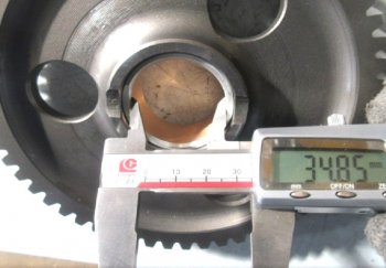 3 999 р. Шестерня промежуточного привода масляного насоса 6121 7W0546 C6121 7w0546  с доставкой в г. Майкоп. Увеличить фотографию 4