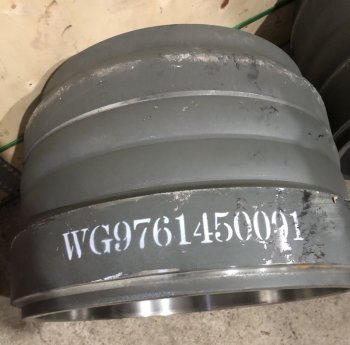 22 829 р. Барабан тормозной задний (410300220) MCP16 T5G WG9761450001 SITRAK SITRAK wg9761450001  с доставкой в г. Майкоп. Увеличить фотографию 4
