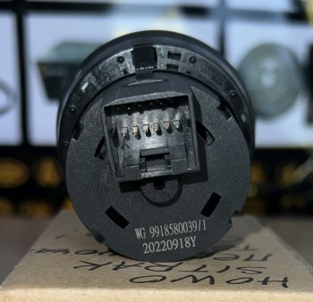 2 049 р. Регулятор света (Фары, габариты, противотуманки) Howo T5G WG99185800391 VALMO wg99185800391  с доставкой в г. Майкоп. Увеличить фотографию 2