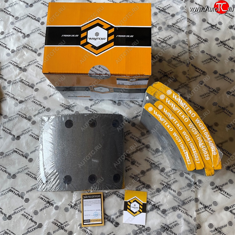 979 р. Накладка тормозная передняя 160*135 (6отв.) качество WAYTEKO PREMIUM WG910044002729 WAYTEKO PREMIUM wg910044002729  с доставкой в г. Майкоп