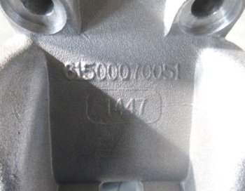739 р.     Кронштейн масляного фильтра WP10  WEICHAI 61500070051  с доставкой в г. Майкоп. Увеличить фотографию 4