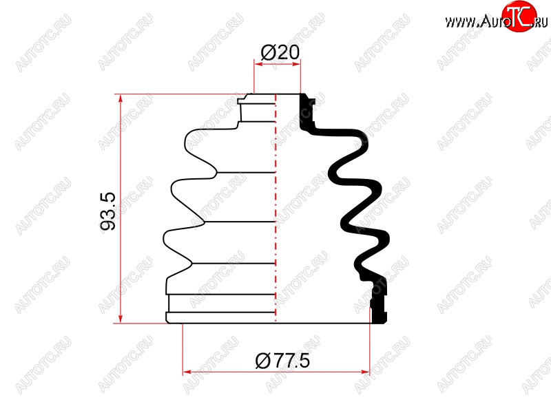 599 р. Пыльник ШРУСа наружный NISSAN BLUEBIRD SYLPHY QNG10 00-05ALMERA N15 95-00 MARUICHI 07-421  с доставкой в г. Майкоп