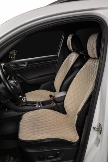 5 999 р. Накидка на сиденье (5 мест Каир) ТЕЙЛОР ст БАЙРОН Lord Autofashion   (светло-бежевый, строчка бежевая)  с доставкой в г. Майкоп. Увеличить фотографию 11