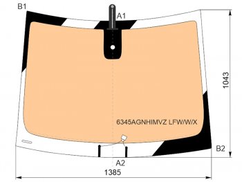 19 999 р. Стекло лобовое (Обогрев полный) Citroen C3 Aircross 17-  Opel Crossland X 17-20 XYG 6345AGNHIMVZ LFW/W/X  с доставкой в г. Майкоп. Увеличить фотографию 1